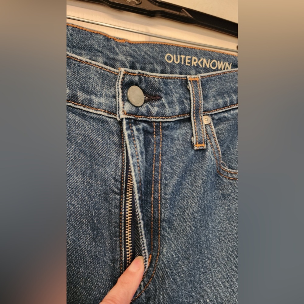 Outerknown Liberty Straight Women’s Blue S.E.A. Jeans Size 27 - Picture 10 of 15